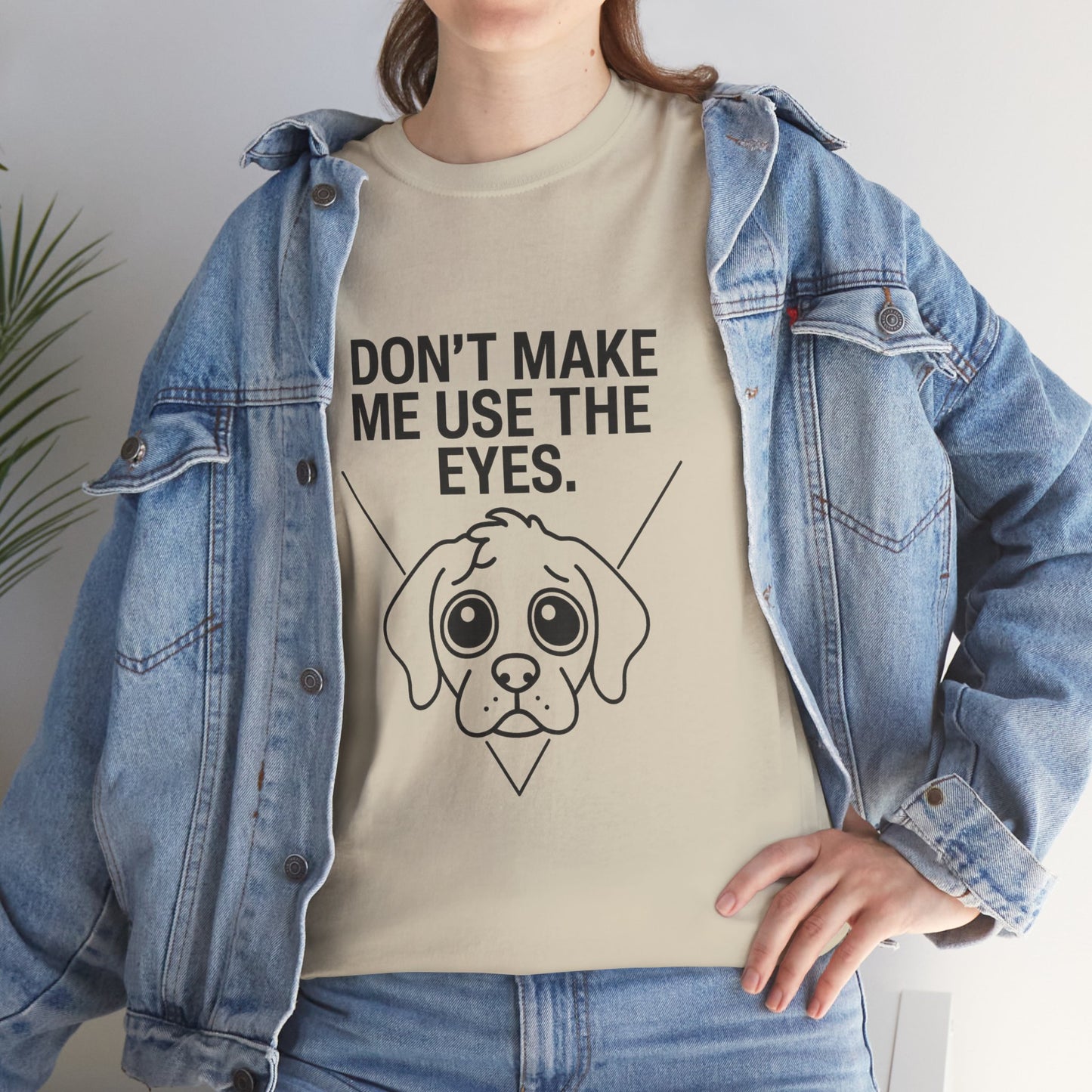 Puppy eyes Cotton Tee
