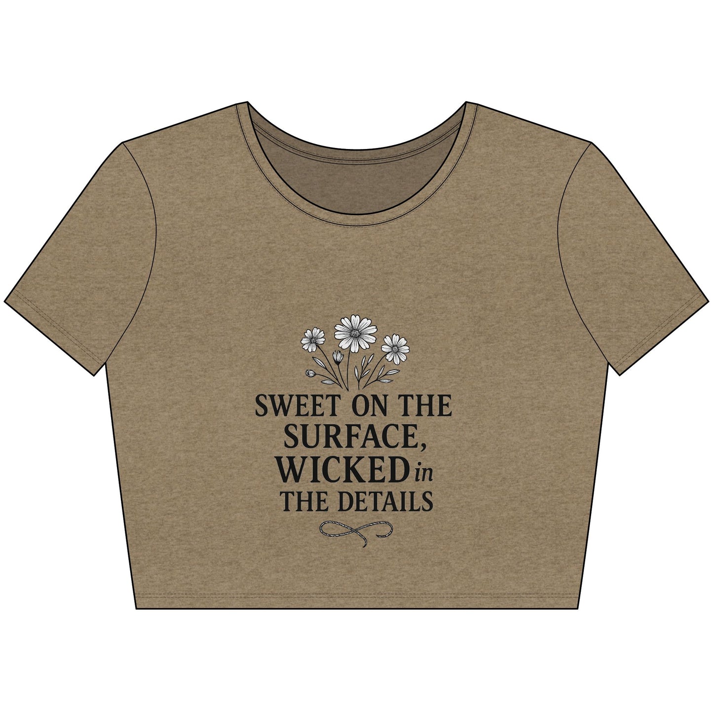 Sweet and Wicked Crop Tee