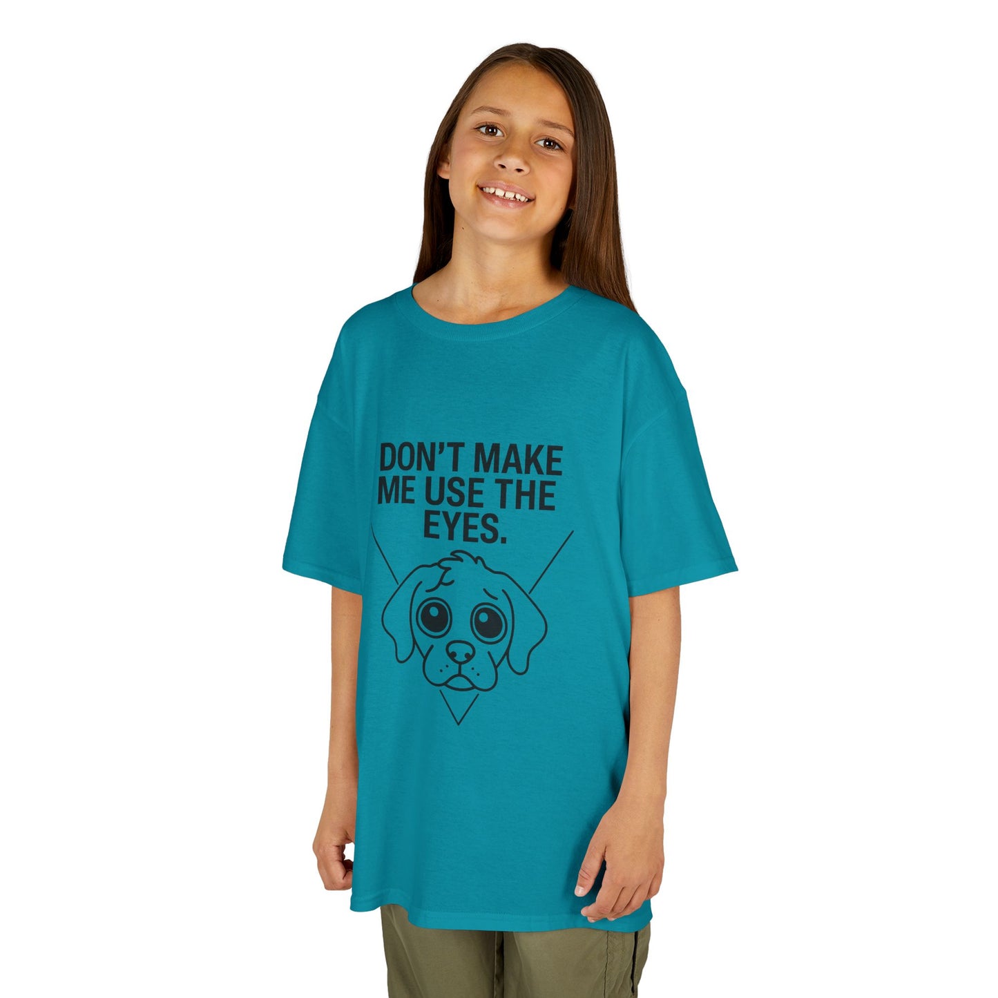 Puppy eyes Kids Cotton Tee